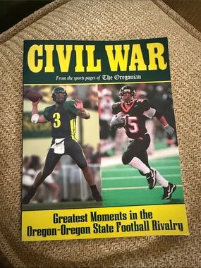 Oregon Ducks civil war football 2001 book